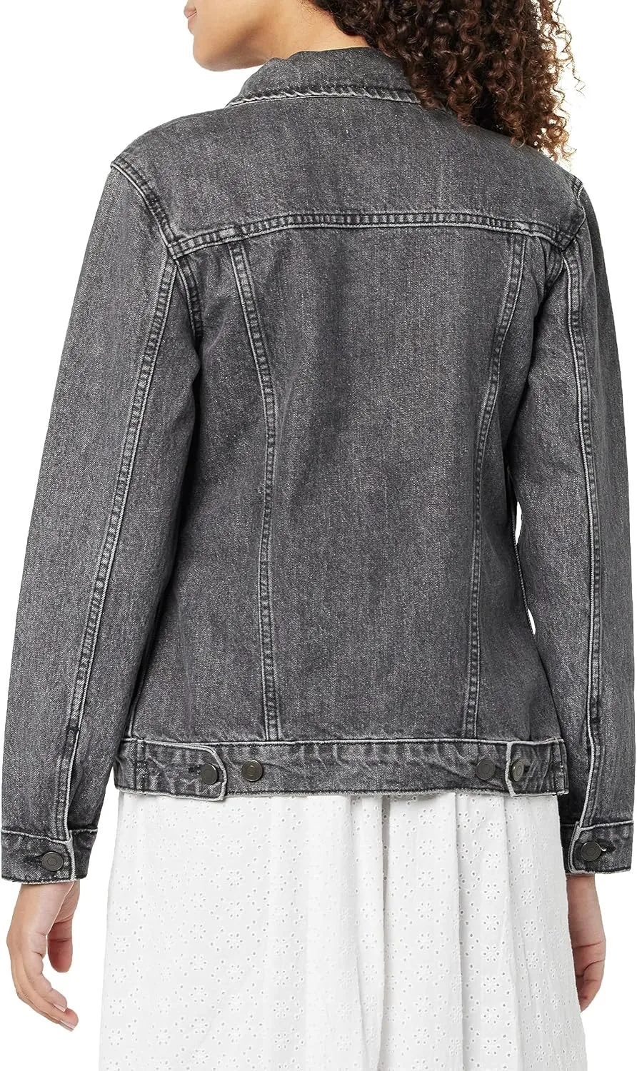 The Drop Women's Zain Elongated Denim Jacket