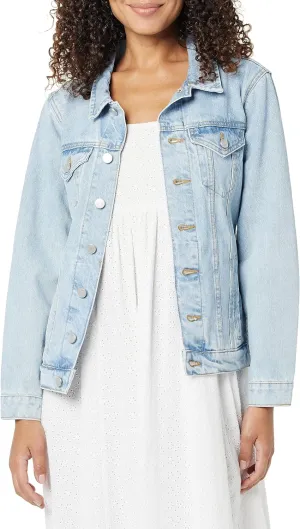 The Drop Women's Zain Elongated Denim Jacket