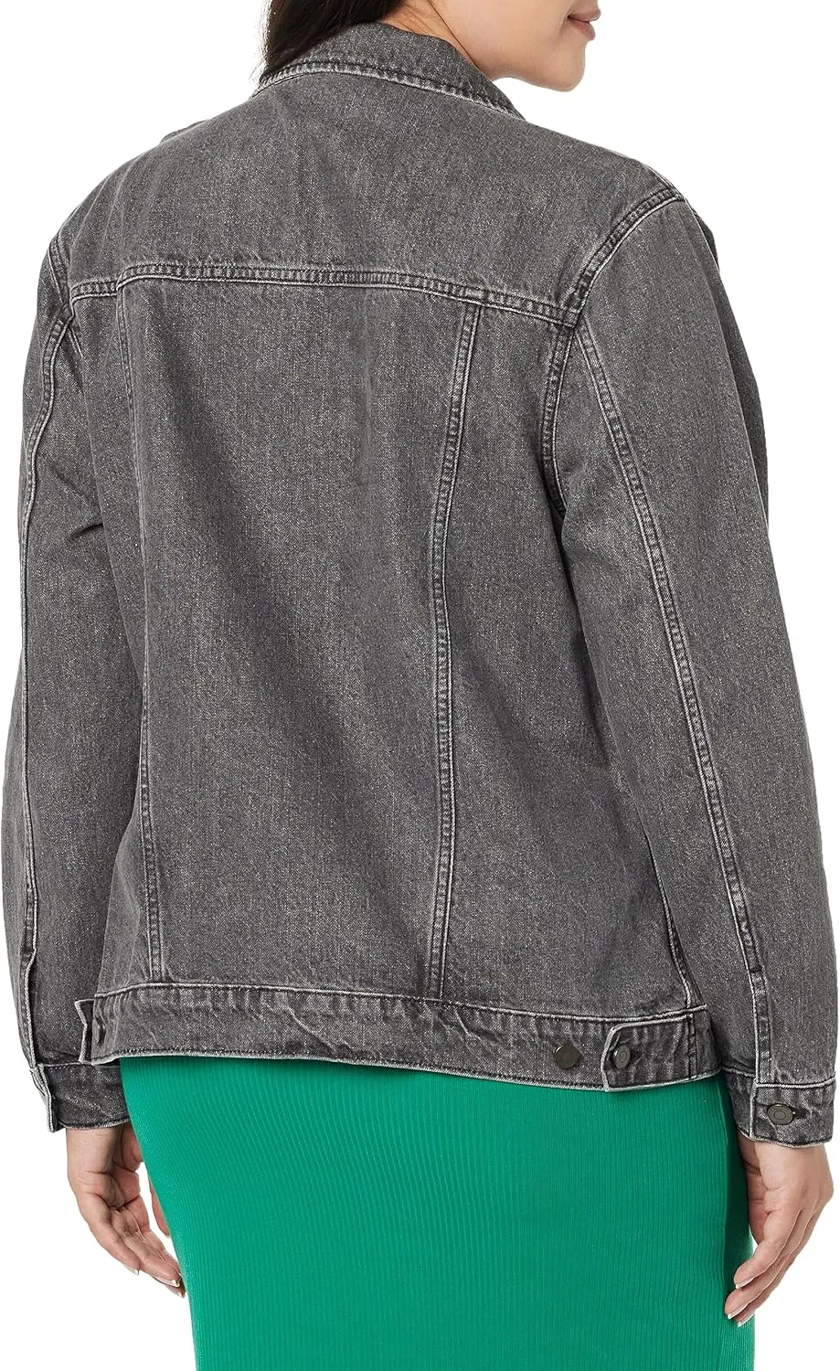 The Drop Women's Zain Elongated Denim Jacket