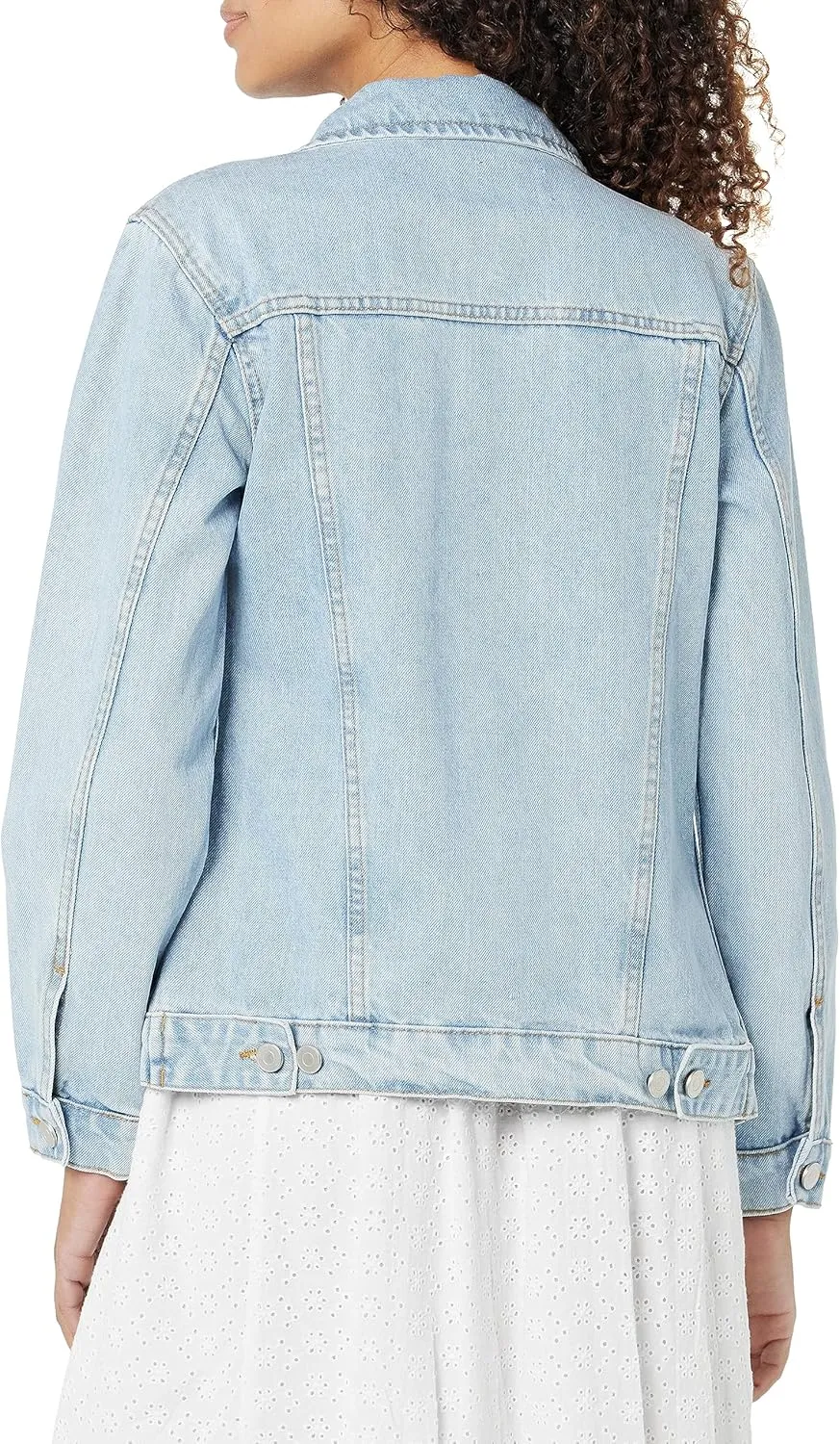 The Drop Women's Zain Elongated Denim Jacket