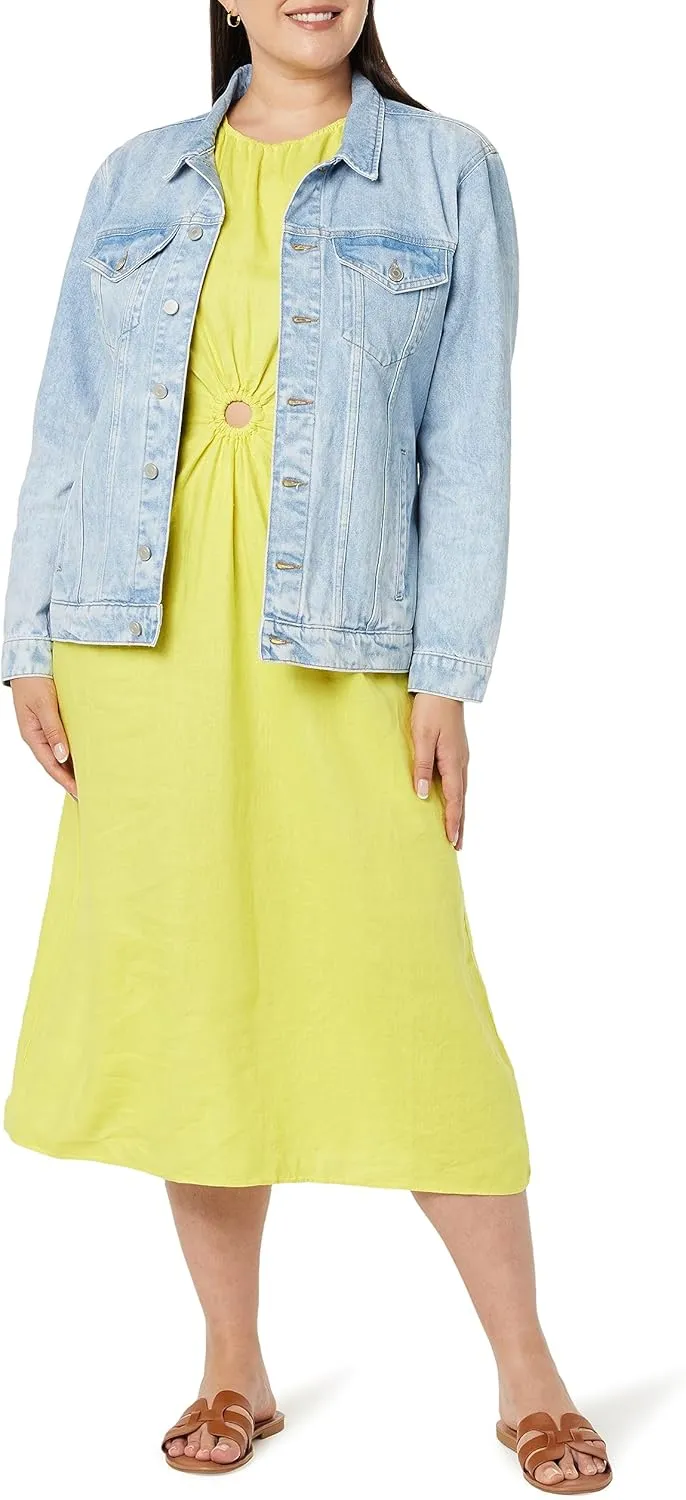 The Drop Women's Zain Elongated Denim Jacket