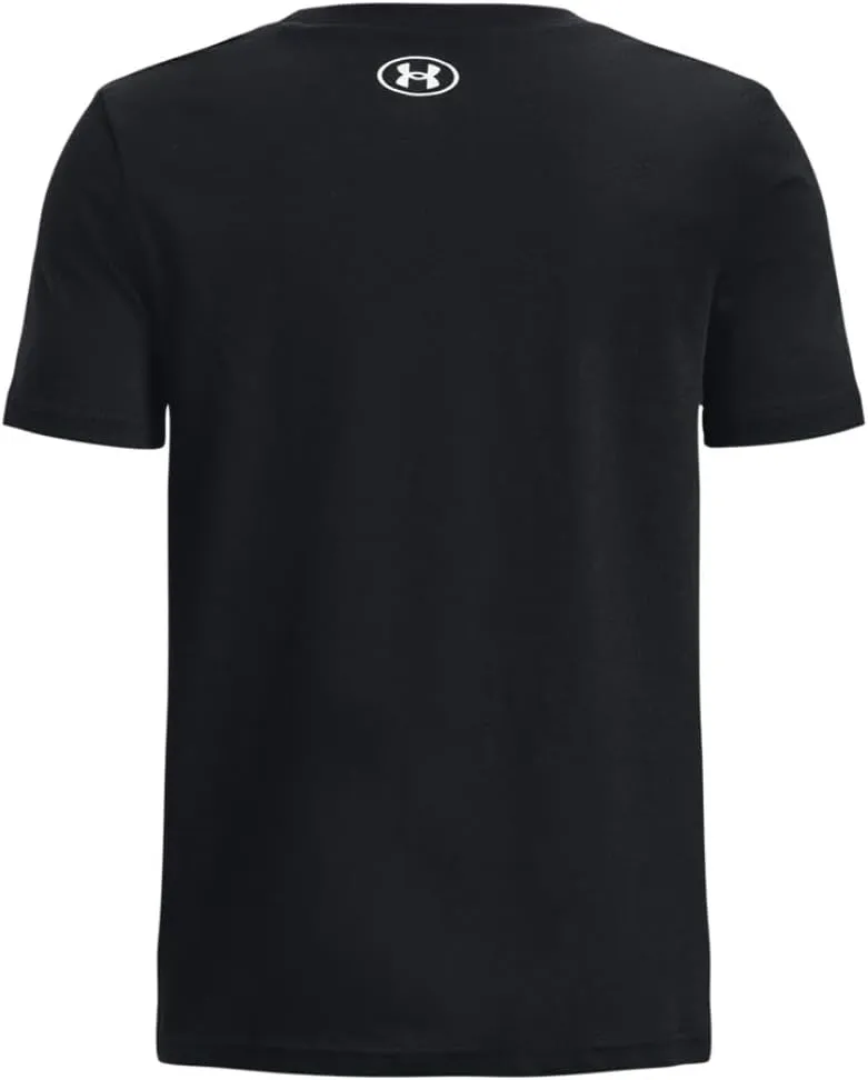 Under Armour Boys' Box Logo Camo Short Sleeve T Shirt