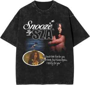 Vintage Oversized T Shirt Szas Mens Summer Sport Tee Classic Short Sleeves Tops