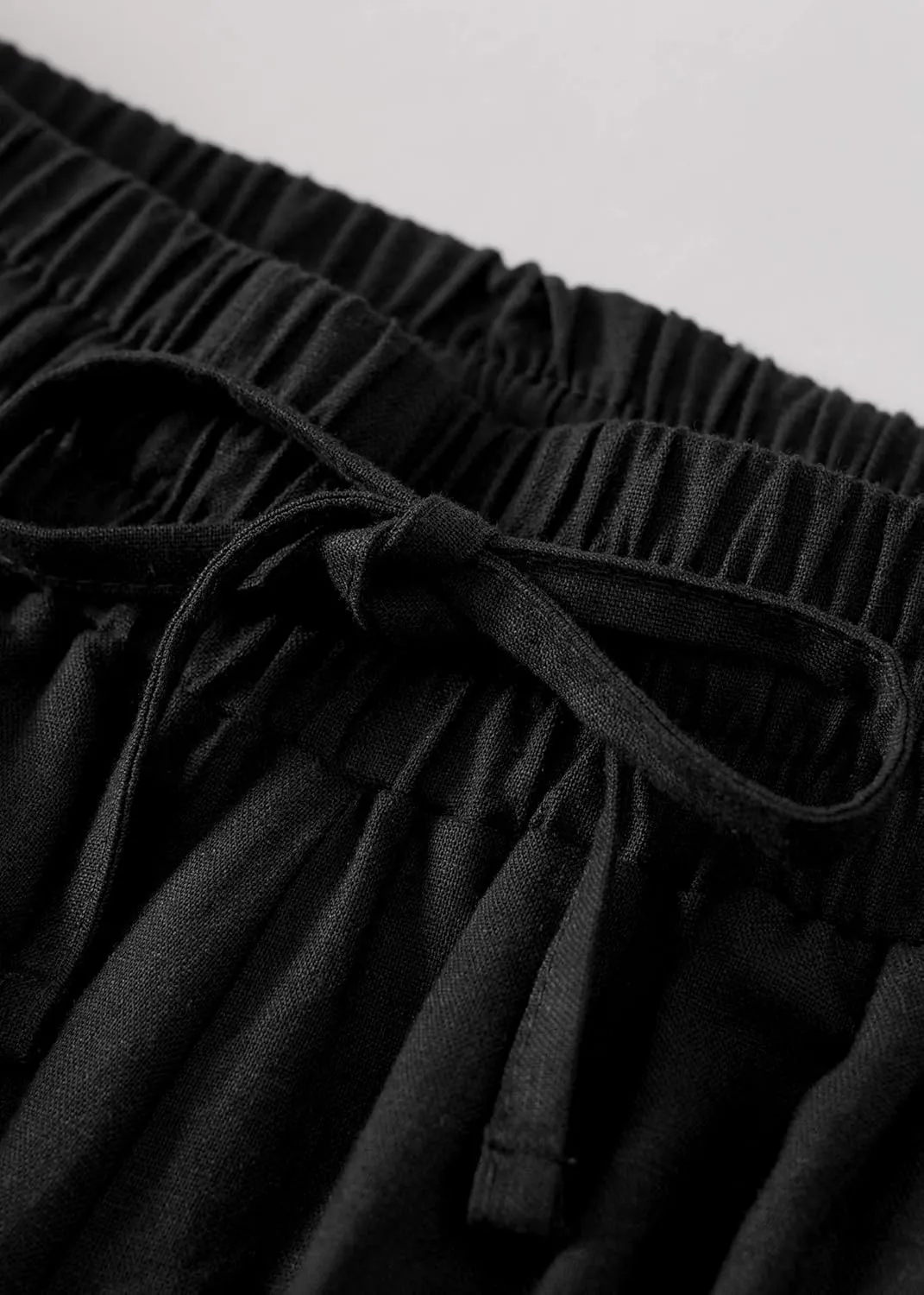 Weintee Women's Wide Leg Linen Pants with Pockets