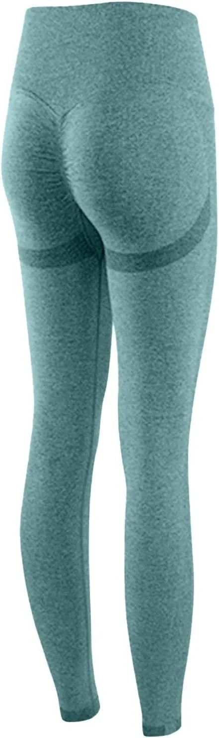 Women's Solid Color Fashionable Casual Seamless Tight High Waisted Slimming Yoga Pants Womens Loose Fit Yoga Pants