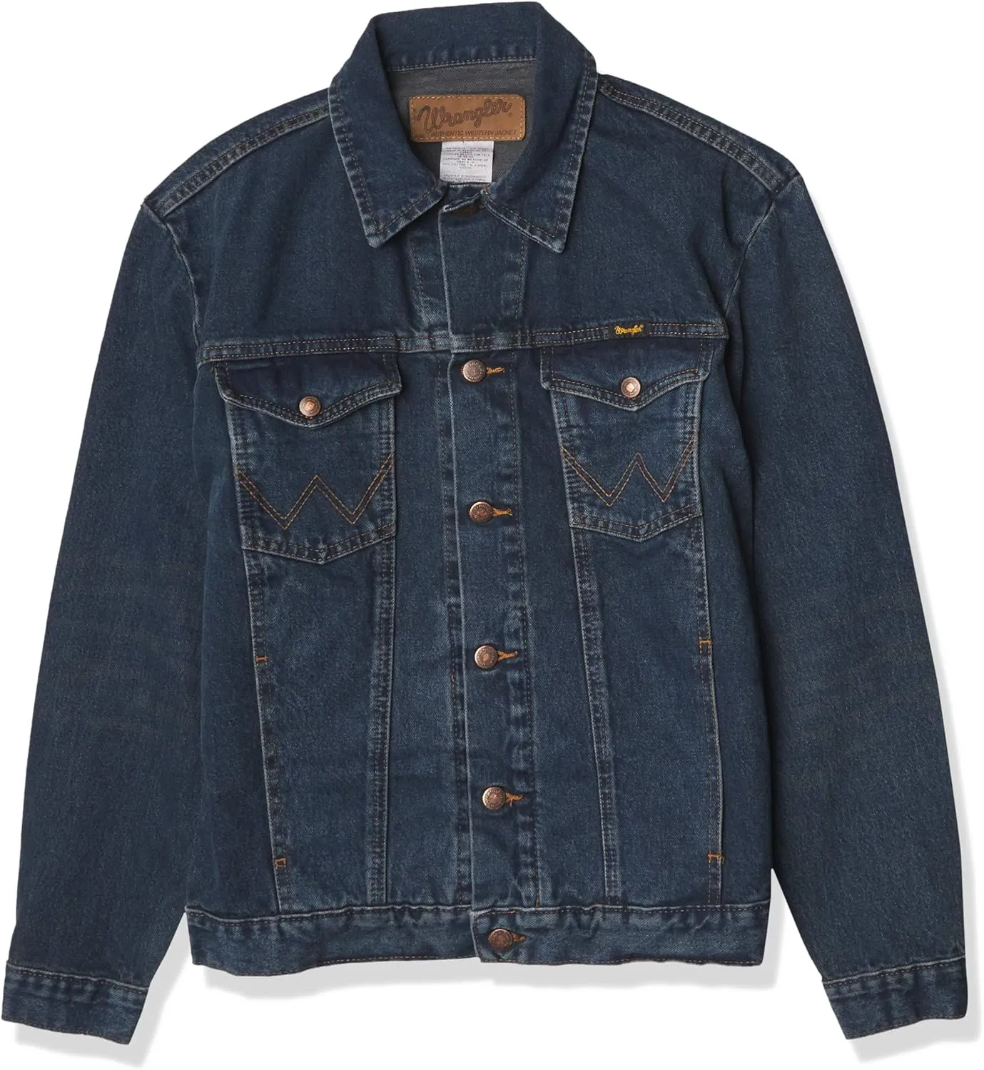 Wrangler Men's Cowboy Cut Western Unlined Denim Jacket